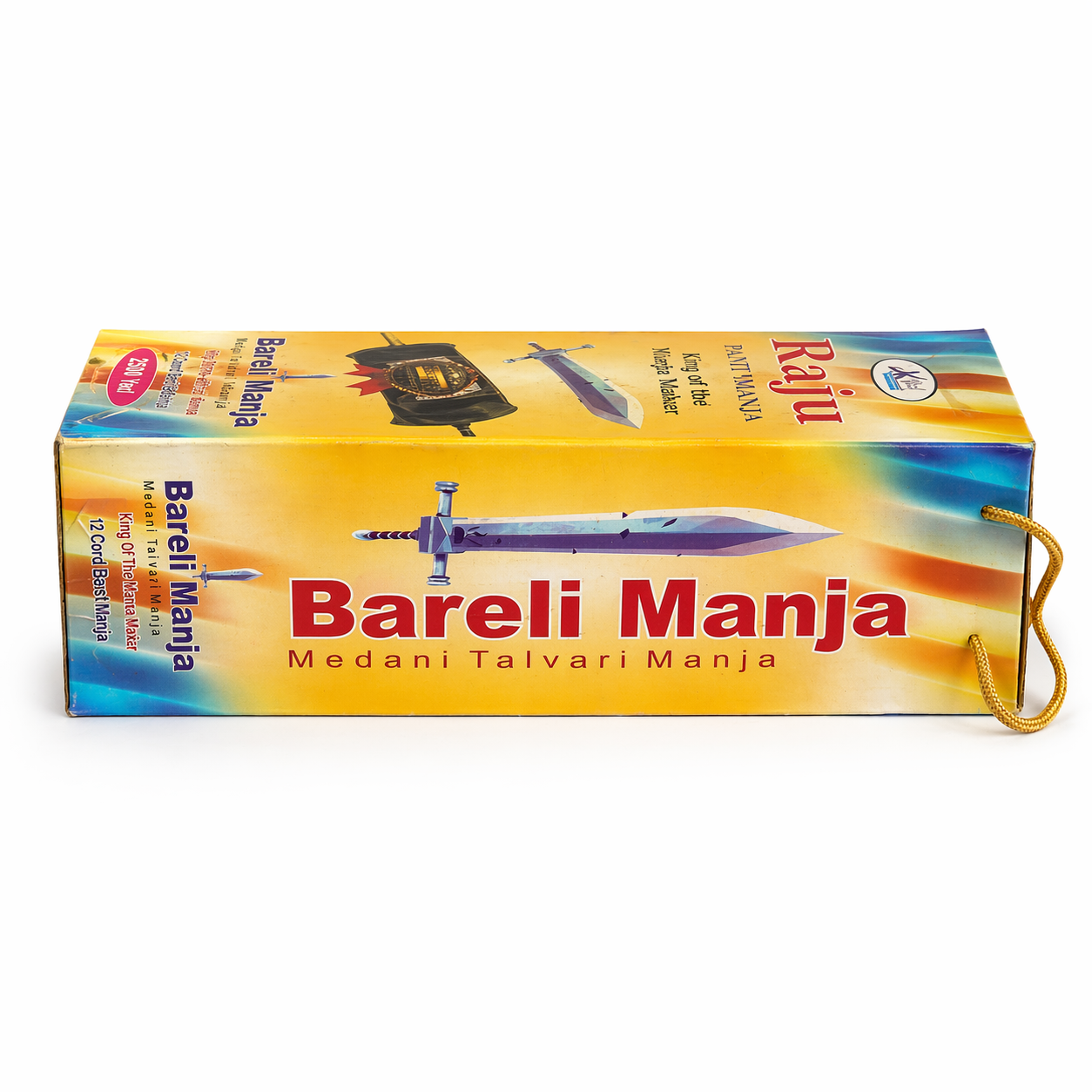 Bareli Manja Medani Talvari Manja – Premium 12 Cord Professional Kite Thread
